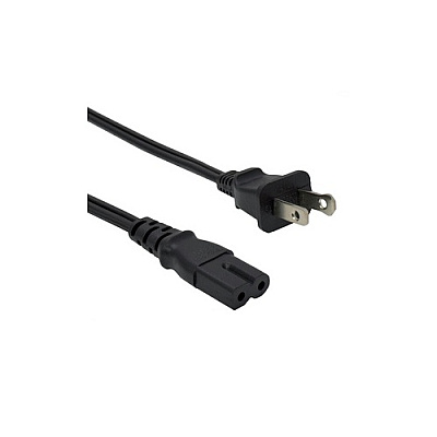 Weltron Nema 1-15p To Iec C7 15ft Power Cord (AC11110A115BK)