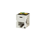 Leviton Tj,cat6a,clrty,t568a/b,wht (TJ6A88)