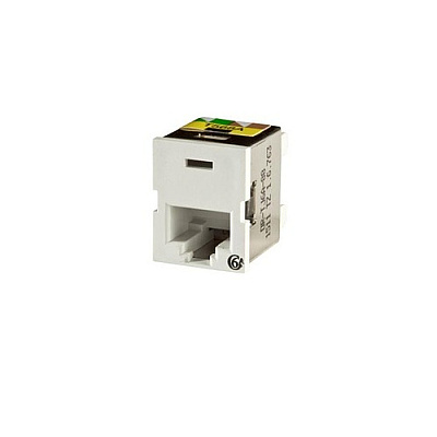 Leviton Tj,cat6a,clrty,t568a/b,wht (TJ6A88)