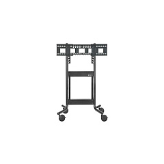 Avteq Single Display Av Cart, Supports Display (RPS500SBASIC)