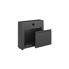 Avteq Rectangular Pedestal - No Rack. Solid St (PD250)