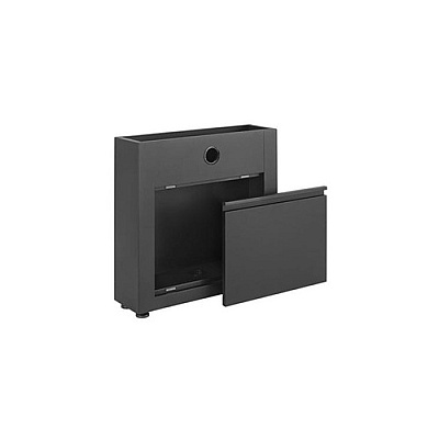 Avteq Rectangular Pedestal - No Rack. Solid St (PD250)
