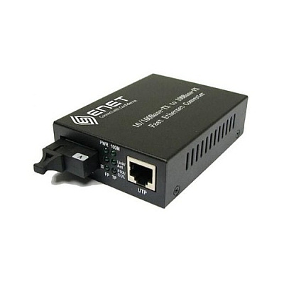 Enet Solutions 10/100 Multimode Media Converter (ENMCFETMMF2)