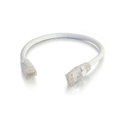 Leviton Vs 5ft Wht Snagless C6 Cm (576125005)