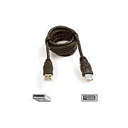 Belkin Usb A Extension Cbl;ds/tp (F3U134B06)