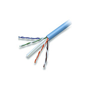 Belkin Cat6 Solid Bulk 4pr;23awg,500,blu,plnm (A7L704500BLUP)