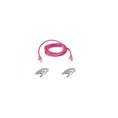 Belkin Cat5e Snagless Patch Cbl (A3L79115PNKS)