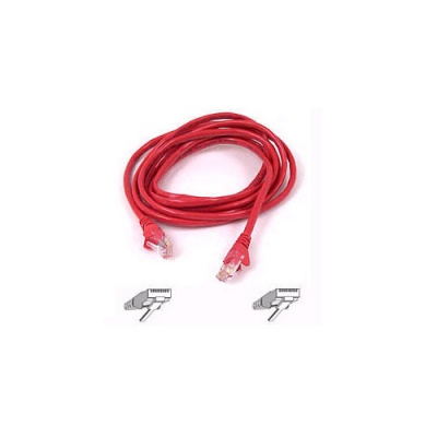 Belkin 20ft Cat5e Snagless Patch Cable Red (A3L79120REDS)