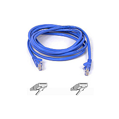 Belkin Cat6 Patch Cable Rj45m/rj45m 100ft Blue (A3L980100BLUS)