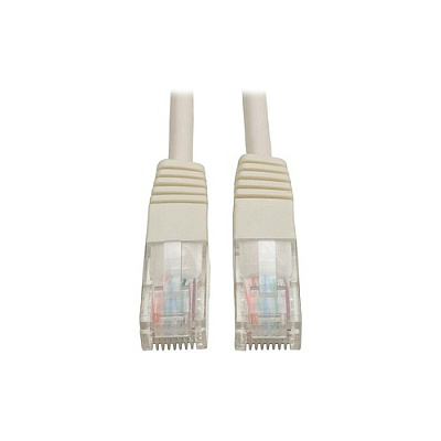 Tripp Lite 5ft Cat5e Molded Patch Cable M/m White (N002005WH)