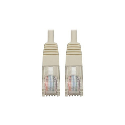 Tripp Lite 7ft Cat5e Molded Patch Cable M/m White (N002007WH)