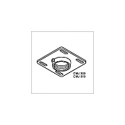 Peerless Mounting Component Ceiling Plate (CMJ300)
