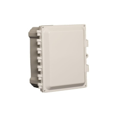 Acceltex Solutions 10x8x4 Nonconfigured Polycarbonate Enclo (1084P-S-K-NC)