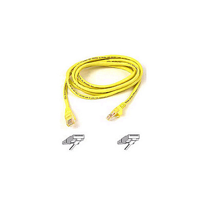 Belkin 7ft Cat6 Snagless Patch Cable Yellow (A3L98007YLWS)