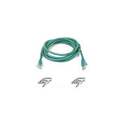 Belkin 10ft Cat6 Snagless Patch Cable Green (A3L98010GRNS)