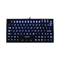 Ergoguys Dsi Waterproof Silicone Compact Keyboard (KBJHIKB850BL)