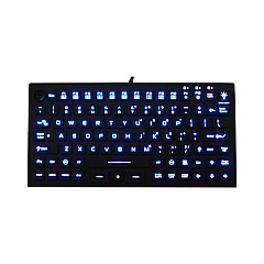 Ergoguys Dsi Waterproof Silicone Compact Keyboard (KBJHIKB850BL)