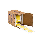 Bridgetek Solutions 1in To 1.9in Diameter Sleeves Yellow (HX20002YL)