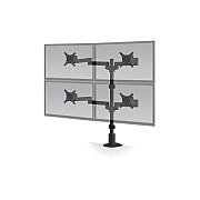 Hcw Distributing Quad Monitor Mount With Flexmount, Black (9163D28FM104)