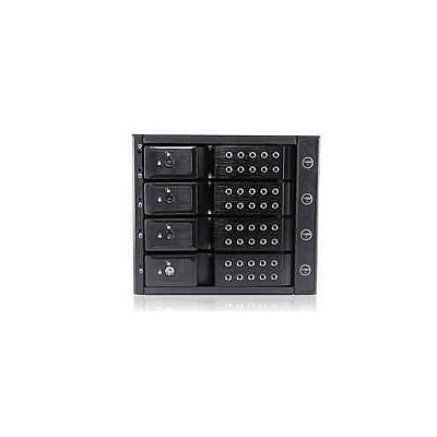 Istarusa 3x5.25 To 4x3.5 Hdd 12g Rack (BPNDE340PBLACK)
