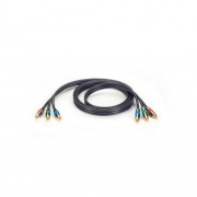 Black Box Component Video Cable - (3) Rca On Each End, 6-ft. (1.8-m), Gsa, Taa (VCB-3RCA-0006)