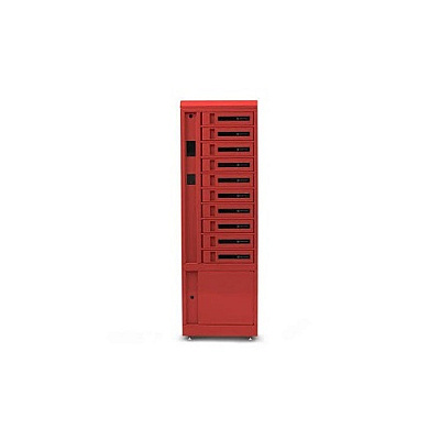 Bretford 10bay,config Rfid,2xac,1xadaptbrkt,red (TCLAUS150EF33)