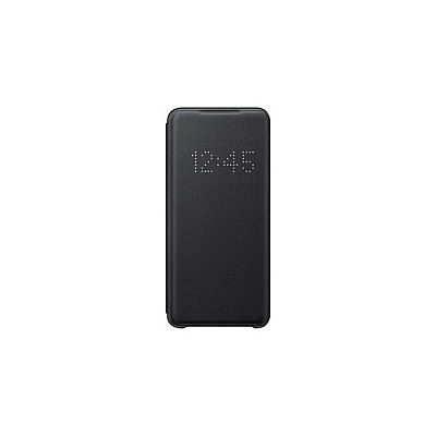 Samsung Galaxy S20 Led Wallet Cover, Black (EFNG980PBEGUS)