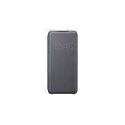 Samsung Galaxy S20 Led Wallet Cover, Gray (EFNG980PJEGUS)