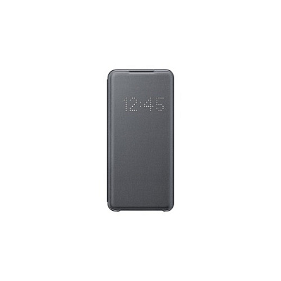 Samsung Galaxy S20 Led Wallet Cover, Gray (EFNG980PJEGUS)