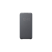 Samsung Galaxy S20+ Led Wallet Cover, Gray (EFNG985PJEGUS)