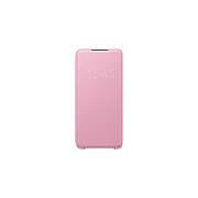 Samsung Galaxy S20+ Led Wallet Cover, Pink (EFNG985PPEGUS)