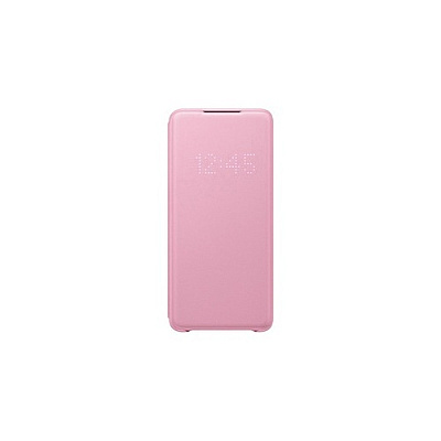Samsung Galaxy S20+ Led Wallet Cover, Pink (EFNG985PPEGUS)