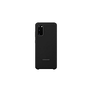 Samsung Galaxy S20 Silicone Cover, Black (EFPG980TBEGUS)