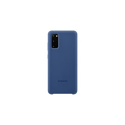 Samsung Galaxy S20 Silicone Cover, Navy (EFPG980TNEGUS)