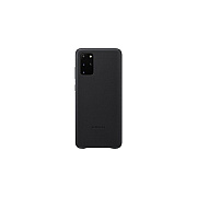 Samsung Galaxy S20+ Leather Cover, Black (EFVG985LBEGUS)