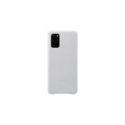 Samsung Galaxy S20+ Leather Cover, Silver (EFVG985LSEGUS)