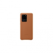 Samsung Galaxy S20 Ultra Leather Cover, Brown (EFVG988LAEGUS)
