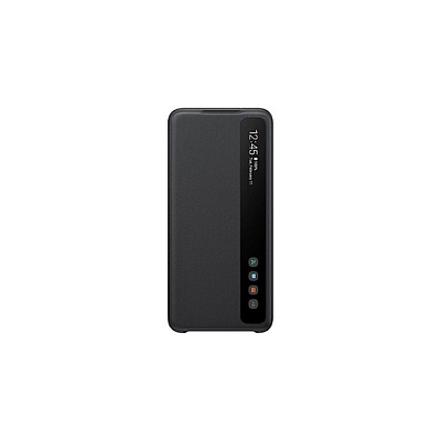 Samsung Galaxy S20 S-view Flip Cover, Black (EFZG980CBEGUS)