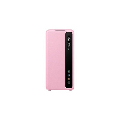 Samsung Galaxy S20 S-view Flip Cover, Pink (EFZG980CPEGUS)