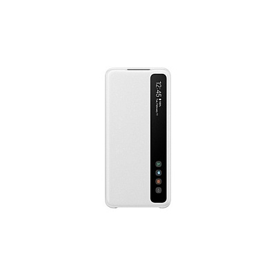 Samsung Galaxy S20 S-view Flip Cover, White (EFZG980CWEGUS)