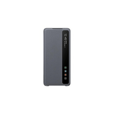 Samsung Galaxy S20+ S-view Flip Cover, Gray (EFZG985CJEGUS)