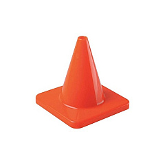 Accu-Tech Traffic Cone, 6 Cone Height, Orange, Pv (6FGY7)