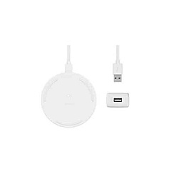 Belkin 10w Wireless Chrg Pad+qc 3.0 Wall Chgr+c (WIA001TTWH)