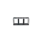 Middle Atlantic Products C5 Vent 3 Bay Silver Met (C5VENT3SM)