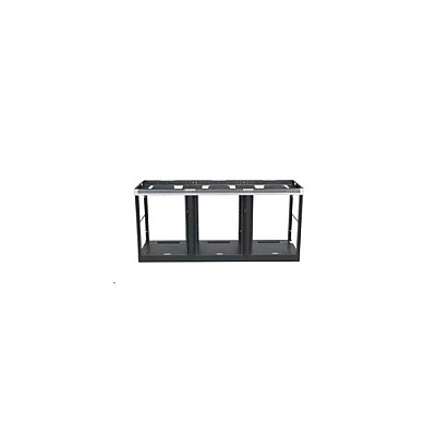 Middle Atlantic Products C5 Vent 3 Bay Silver Met (C5VENT3SM)