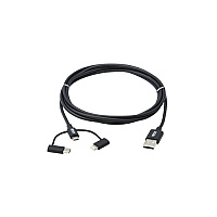 Tripp Lite Usb-a Multi-connector Charge Cable 6ft (M101006LMCBK)