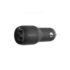 Belkin Components Dual Usba Carchgr 12wx2,blk (CCB001BTBK)