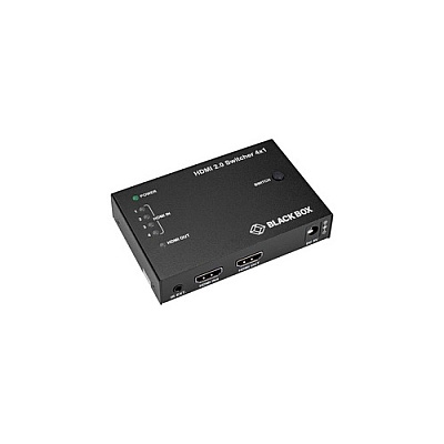 Black Box Hdmi 2.0 4k Video Switch - 4x1 (VSWHDMI24X1)