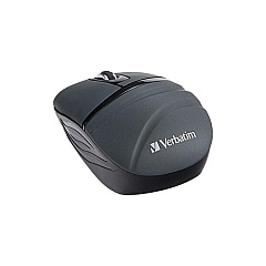 Verbatim Wireless Mini Travel Mouse, Commuter Series - Graphite (70704)
