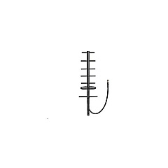 PC-Tel 890-960 Mhz, 10 Dbd 7 Element Yagi, N Fe (BGYD890K)